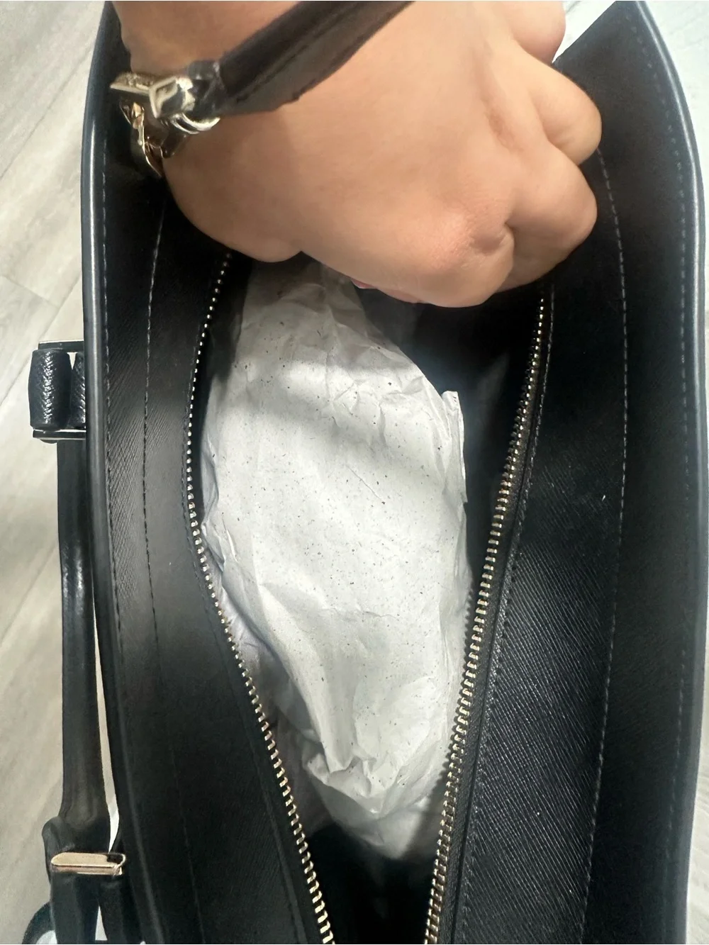 kate spade structured tote